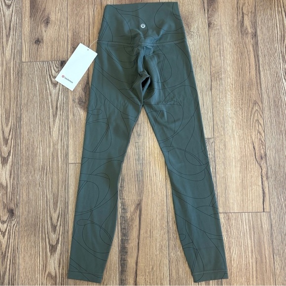 NWT Lululemon Align HR Pant Leggings 25" Size 0 In Green SYAD - Picture 2 of 7
